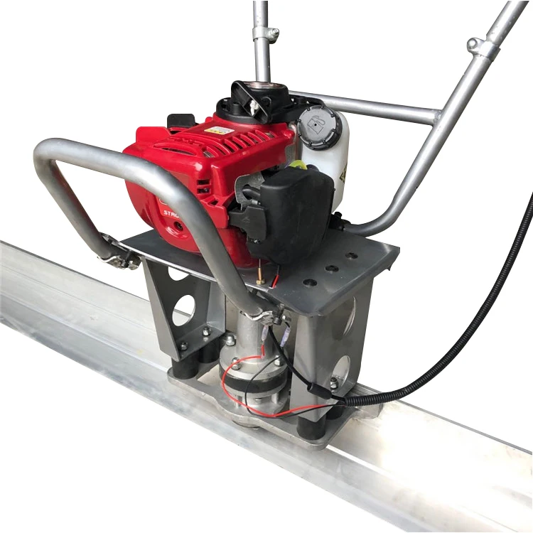 Hand-Held Gasoline Electric Vibrating Ruler For Concrete Pavement Vibrating Scraper