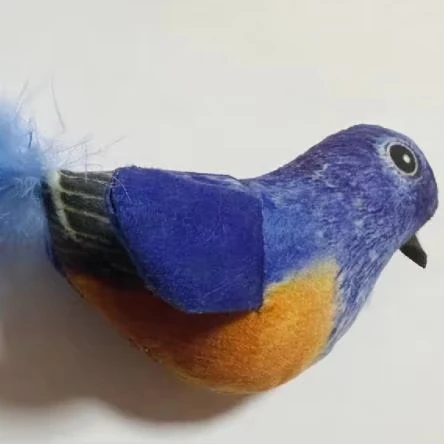 100% Catnip Stuffed Toy Bird Shape Fish Top Sale Cat Pet Inside