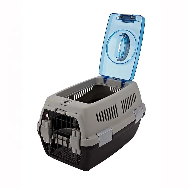 Airline Approved Hot Selling Portable Small Luxury Plastic Dog Pet Cages, Carriers