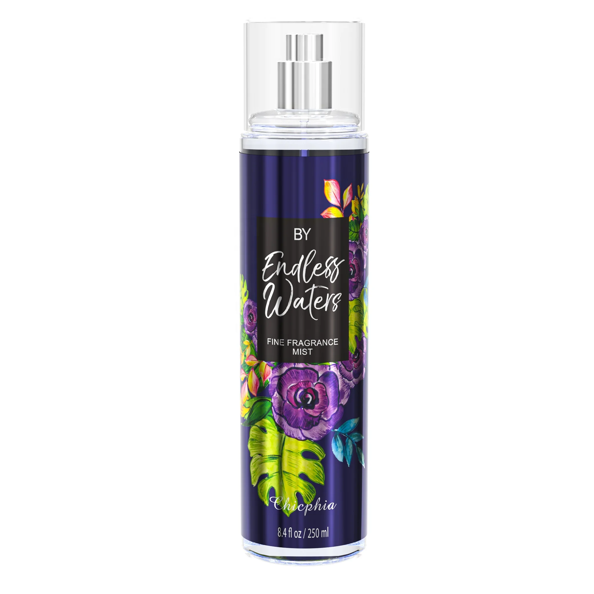 Oem Private Brand 8.4 Fl.oz. 250ml  Bath & Body perfume Mist For Women dancing waters