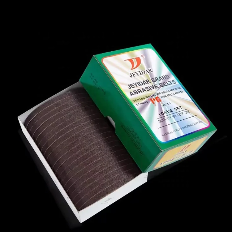 220*6mm Sanding Belts 100 Grit Aluminum Oxide Abrasive Belt for Automatic Cutting Machines Polishing