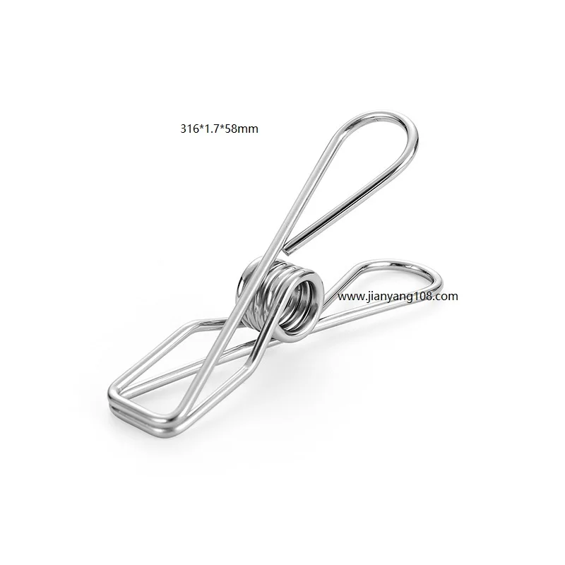 Colorful 316 Stainless Steel Clothes Peg and stainless steel cloth peg and metal cloth peg or fish clip