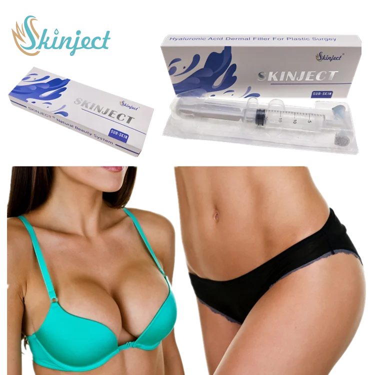
Skinject 10ml Hyaluronic Acid Injections Dermal Filler To Increase Breast Size 