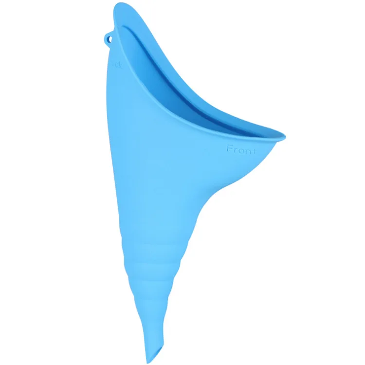 Custom 100% Food Grade Silicone Reusable Urinal Funnel Portable Female Urination Device
