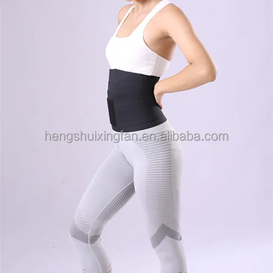 Drop shipping 5 Meter Free Size Tummy Wrap women waist trainer shaper Neoprene Fitness Flat Belly Stomach Belt Sauna Body Shaper