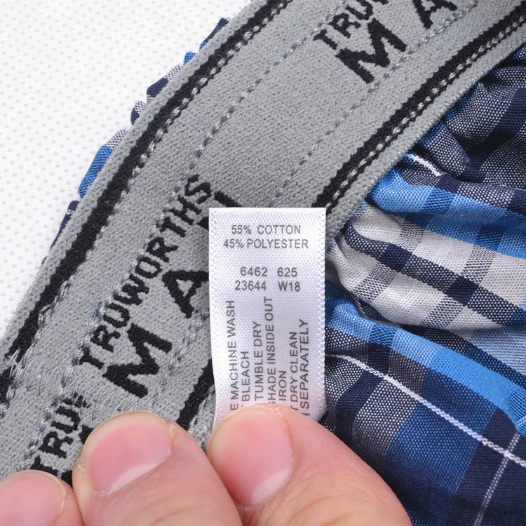 Factory stock high quality brand men boxer shorts home wear casual shorts loose arrow pants underwear