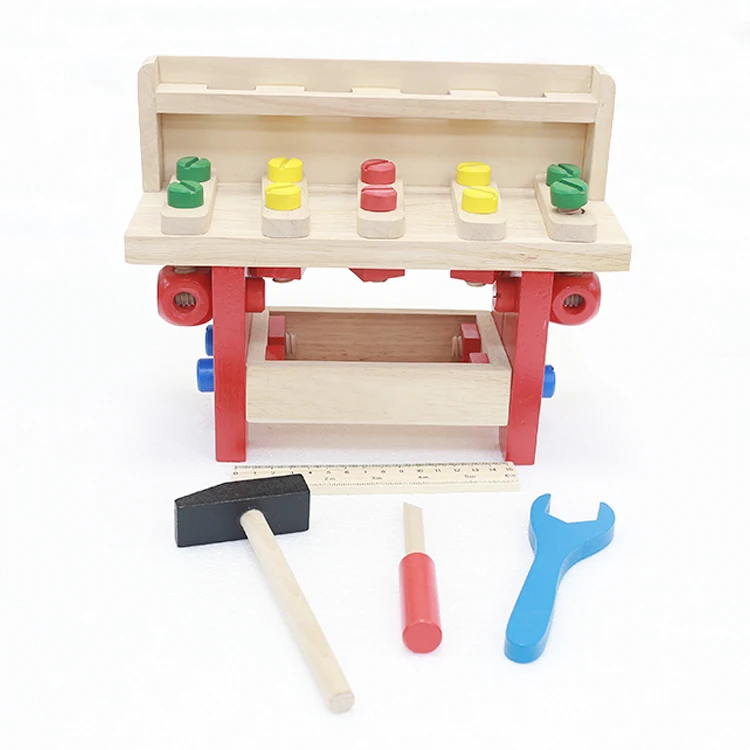 Лучшая цена для мальчиков и девочек веселые ранние многофункциональные Обучающие игрушки деревянные