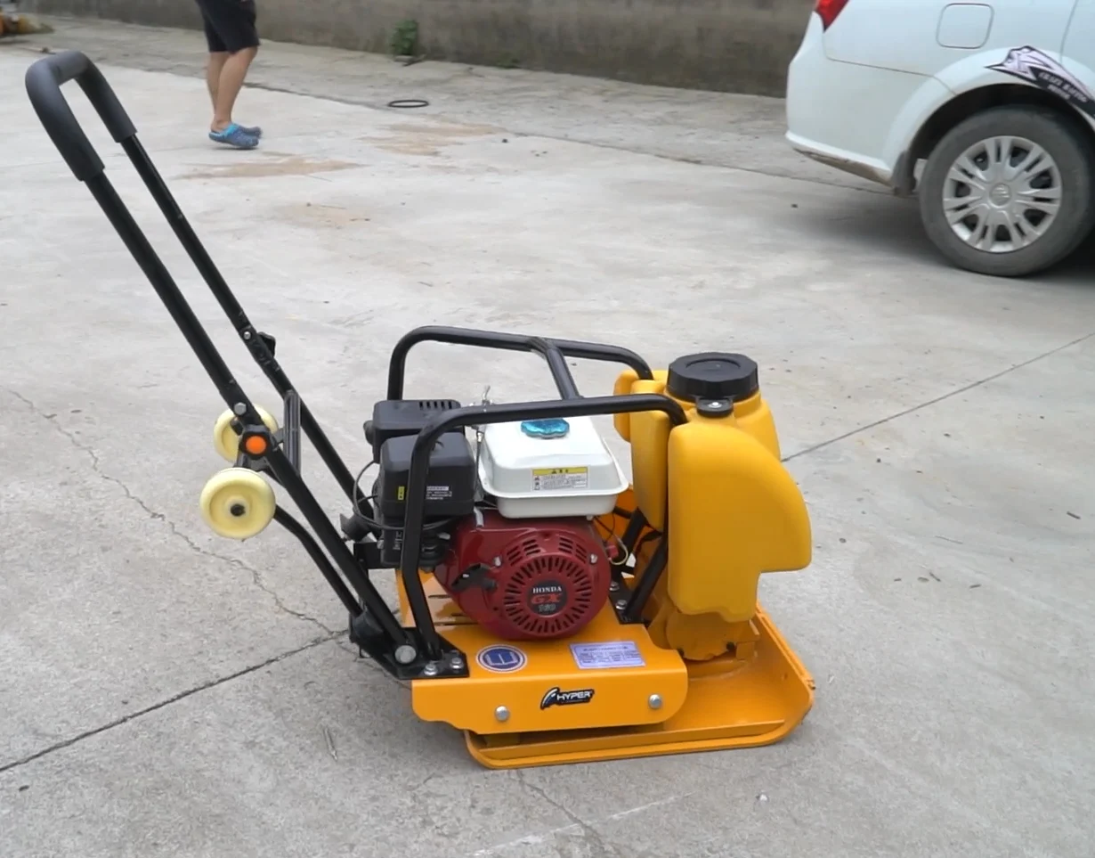 China Factory Supplier Portable Gasoline Plate Compactor for Sale