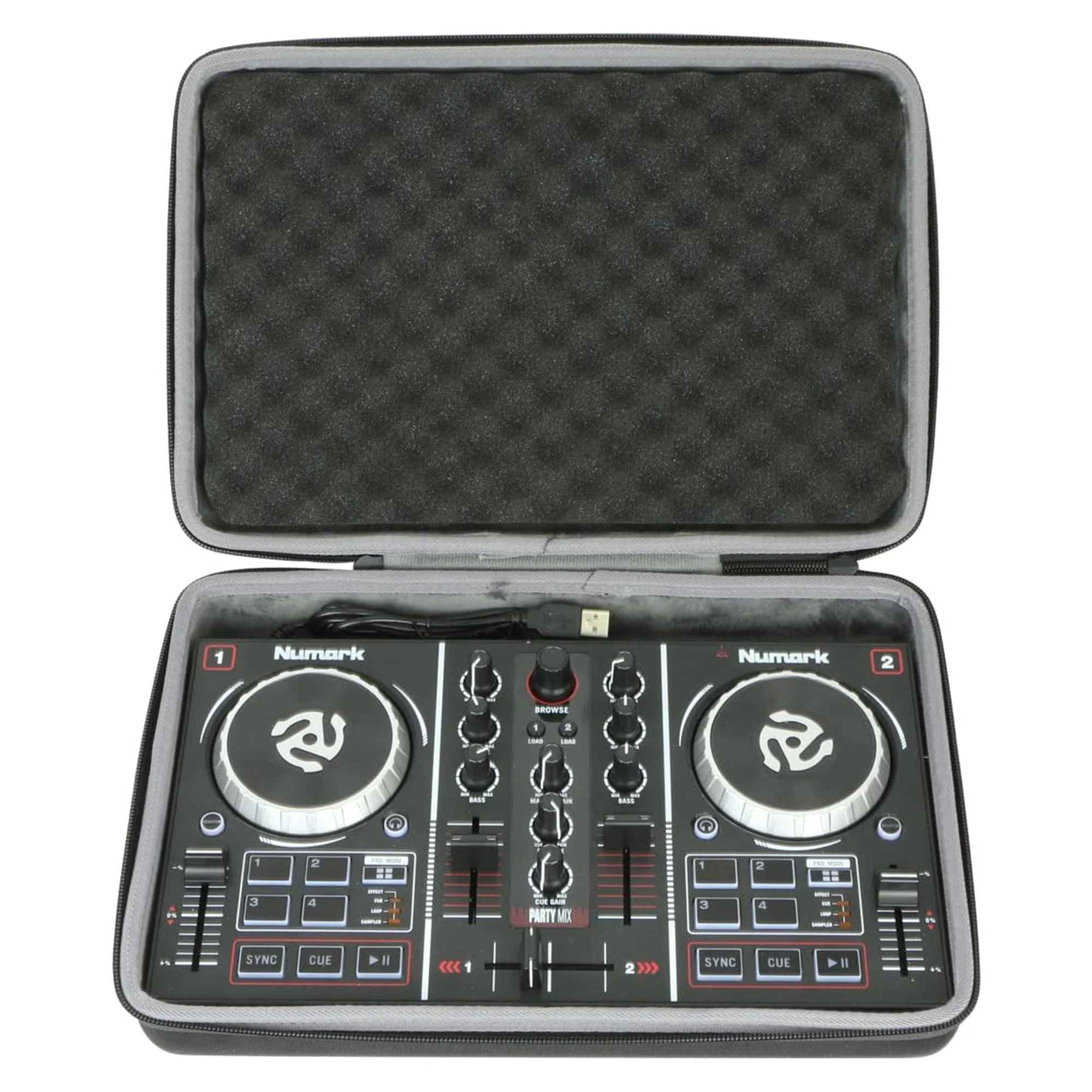 Factory Custom EVA Protective Carry Bag dj Controller Case