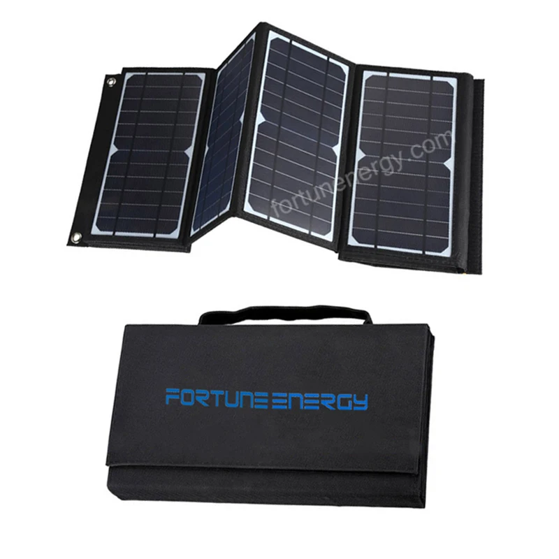 Camping Hiking Outdoor Play Fast Charge 12V/5V Portable Foldable Flexible Solar Panel Charger