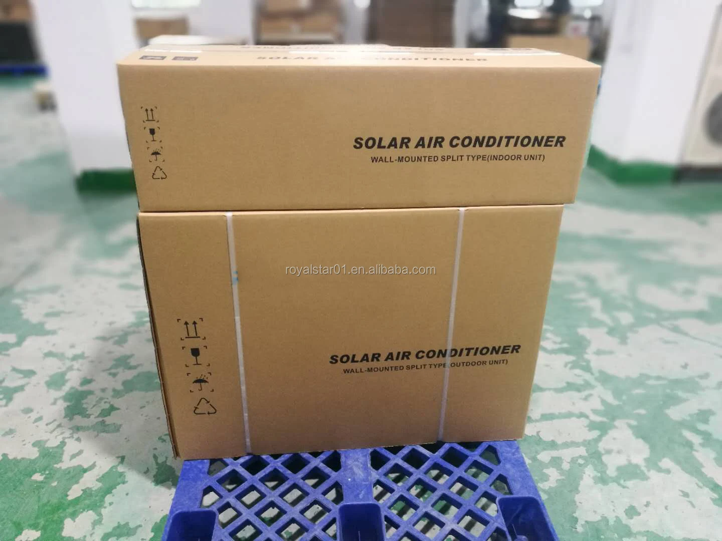 cost effective 12000btu 240000btu solar air cooling solar system