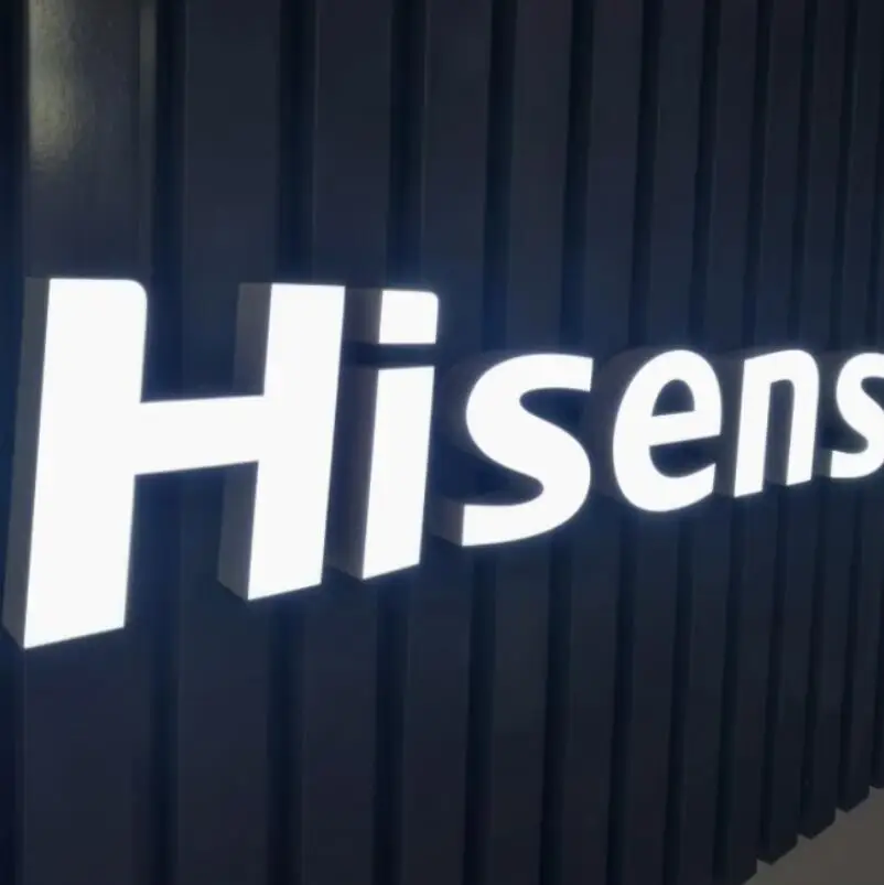 Business company 3D logo Custom led sign Logo light sign Led Frontlit Metal Acrylic led illuminated sign