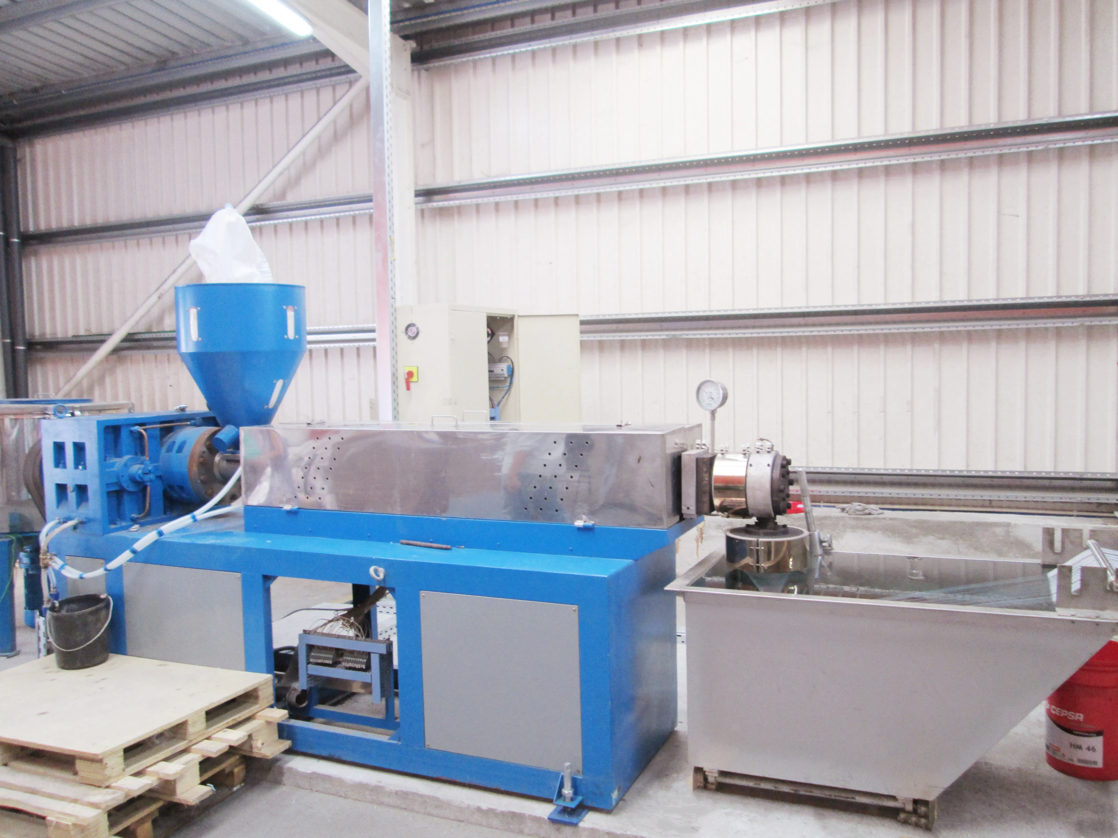 Polypropylene yarn extrusion plant PP Raffia Yarn Extruder single-screw yarn extruder