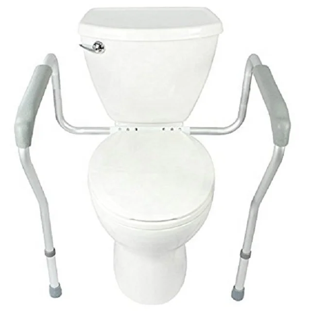 Stainless Steel Economic Hospital Home Bathroom Chair DisabledToilet Seat Adjustable Shower Chair Frame Elderly Care Products