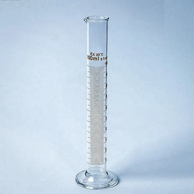 Laboratory 5ml 10ml 25ml 50ml 100ml 250ml 500ml 1000ml 2000ml Glass Measuring Graduated Cylinder