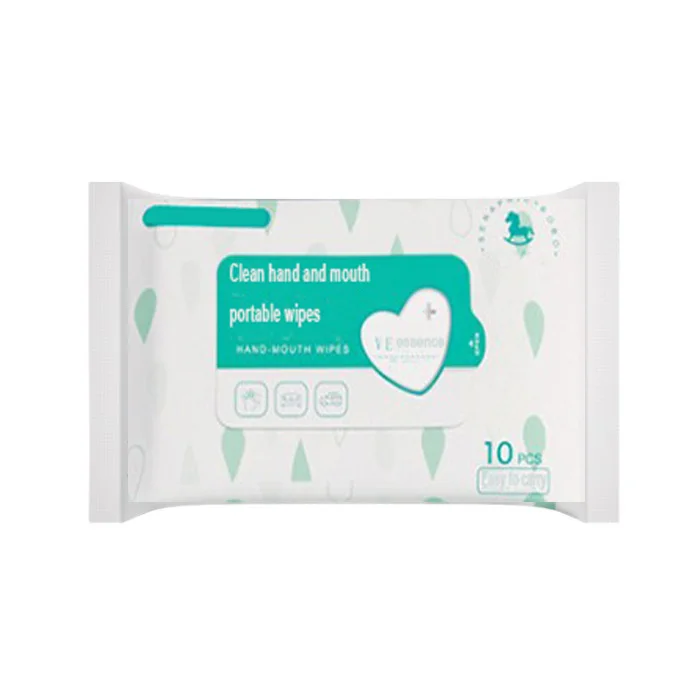 New Baby Wet tissue Baby Travel Dry Wet tissue  Dual-use Daily Care Soft Cotton Tissue Skin-friendly for Baby Hand Mouth