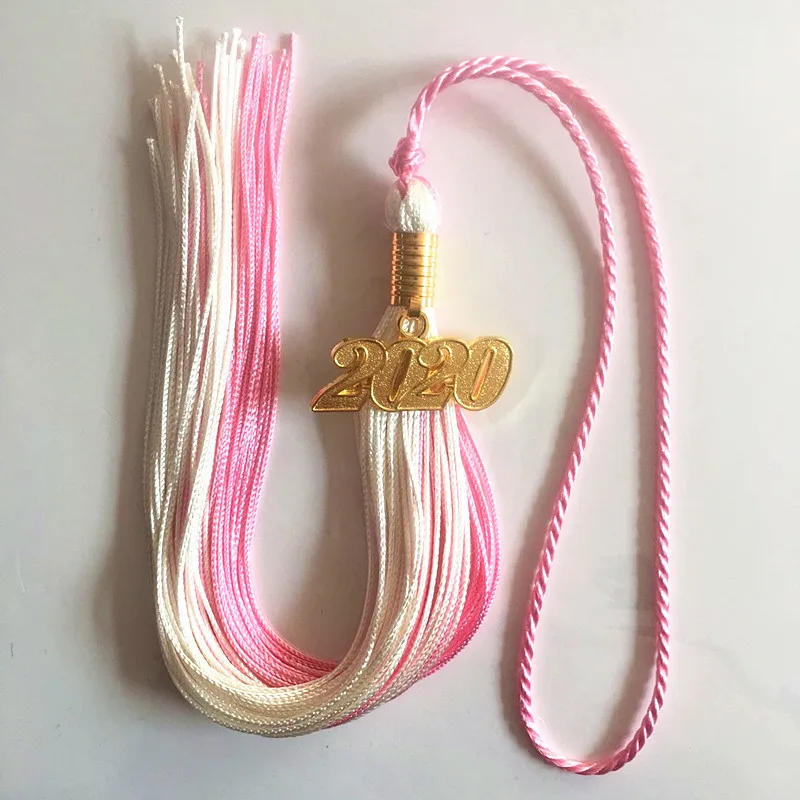 Hot Selling High Quality Multiple Colors Graduation Cap Fringe Polyester Tassel Fabric