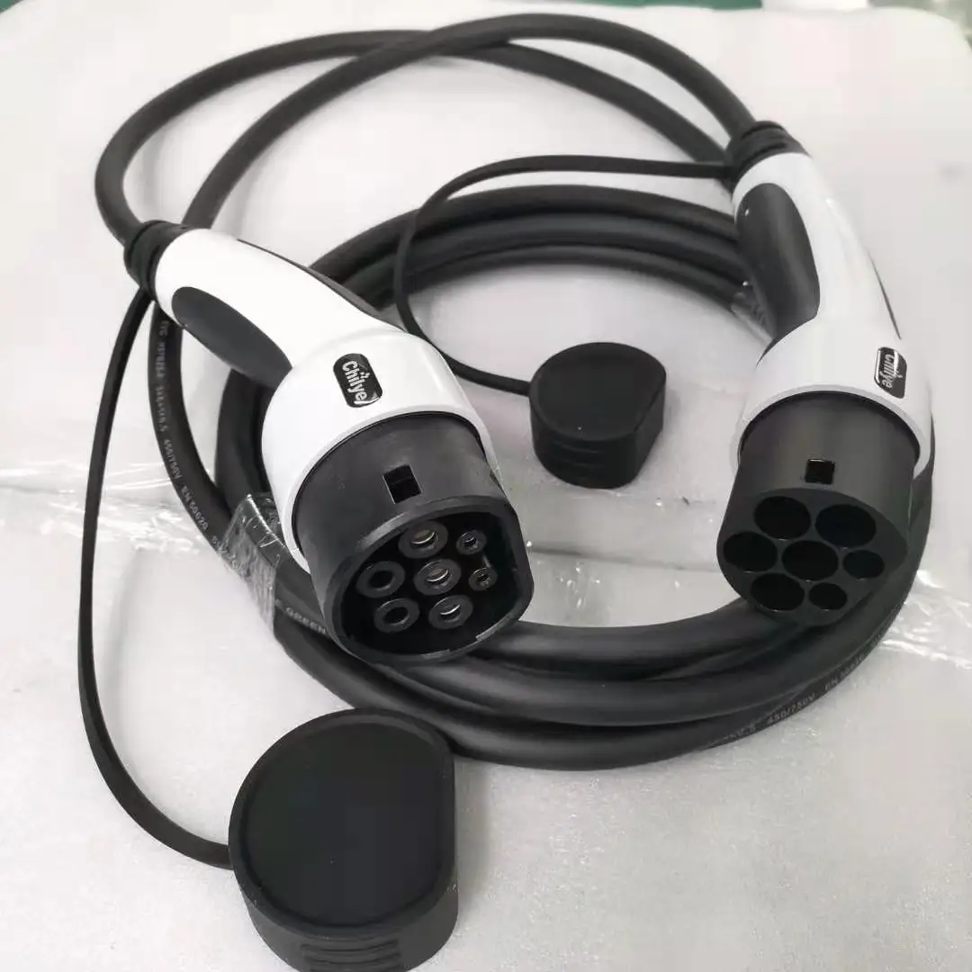 
Разъем для зарядки EV 32A Тип 2-Тип 2 Режим 3 EV зарядный кабель 