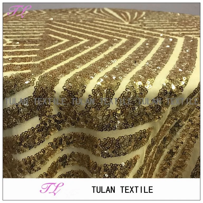 Роскошная золотая вышитая блестящая кружевная Скатерть для свадьбы