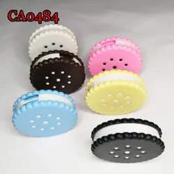 High quality contact lens case biscuit seasame cartoon travel box for Lenses CA0484