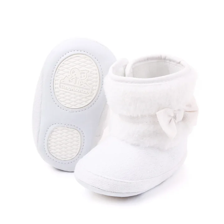 Winter Newborn Baby Shoes soft Anti-slip shoes Warm