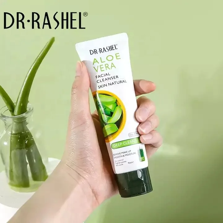 DR RASHEL remove makeup smooth and moisture deep cleansing aloe vera facial cleanser