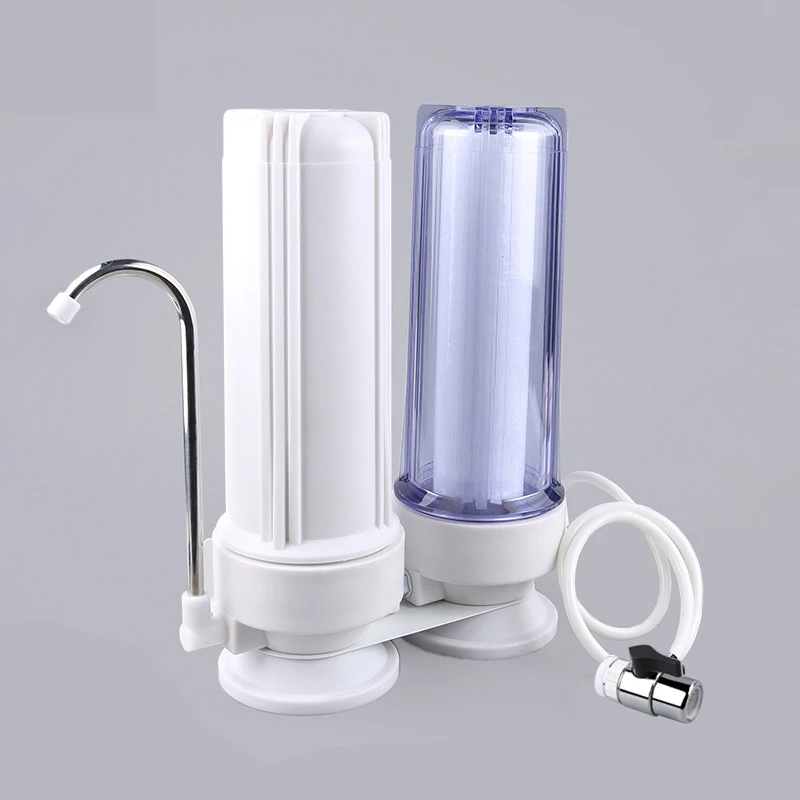 Twin counter top water filter purified water filter home pure water filter