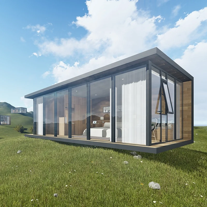 Good quality factory directly folding house prefabricated modern container homes china at good price homestay hotel prefab house