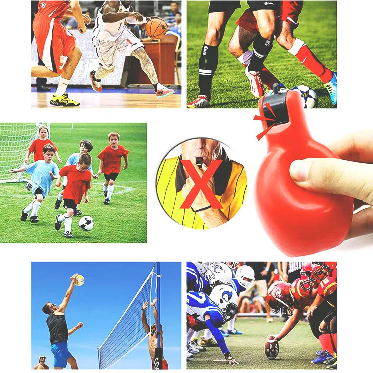 Hand Squeeze Whistle for Teachers Reference Customized Outdoor Sports Whistle