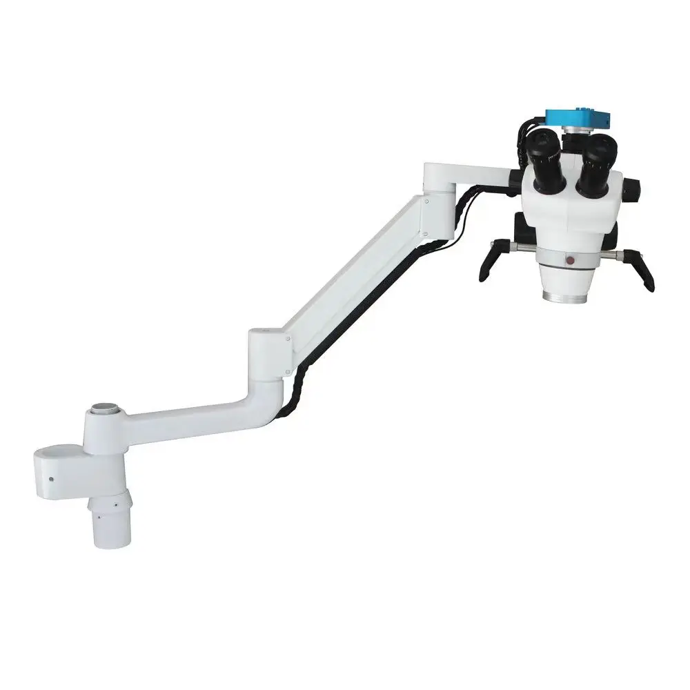 Factory Price Dental Chair Mounted Long Arm 2.5-25 X Microscope Digital Dental Endodontic Zumax Microscope