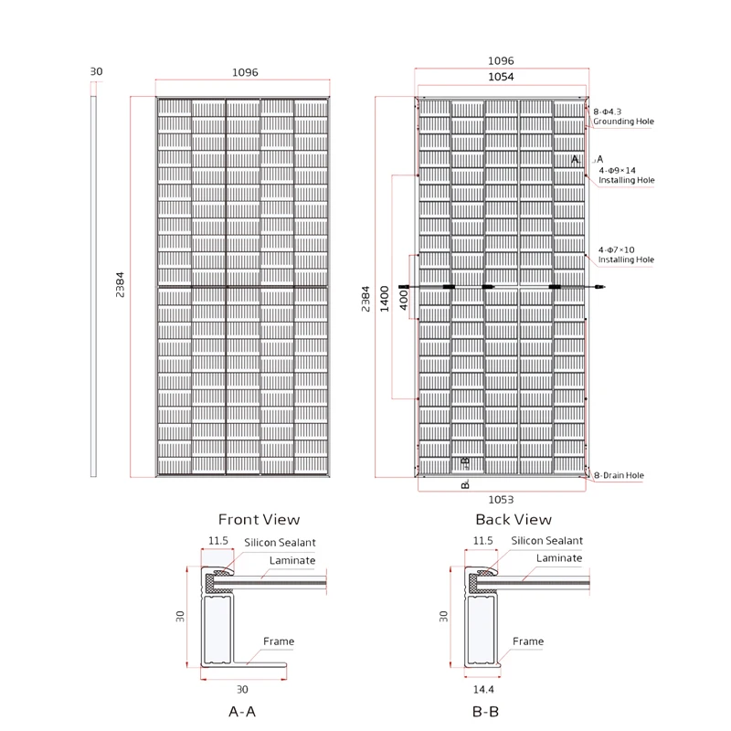 530w 535w 540w 545w 550w 555w 560w solar cell monocrystalline  micro solar cell triple junction solar cell