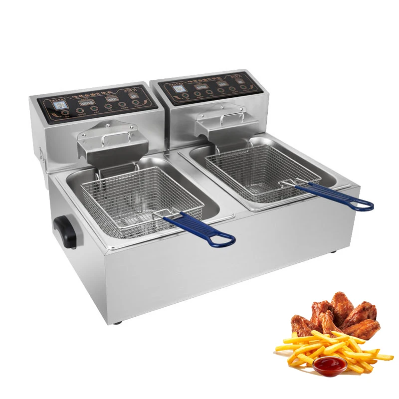Commercial fish potato plantain chips fats fryer frying machine  turkey industrial deep fryer