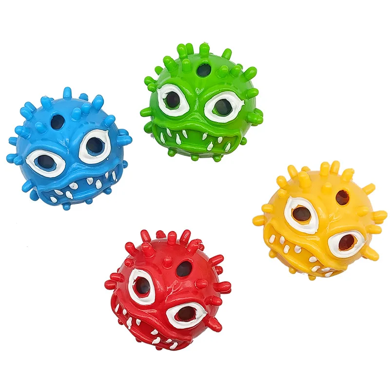 Children Adults Monster Vent Ball Stress Reliving Soft Animal Squeeze Blow bubble Fidget Toys for Party
