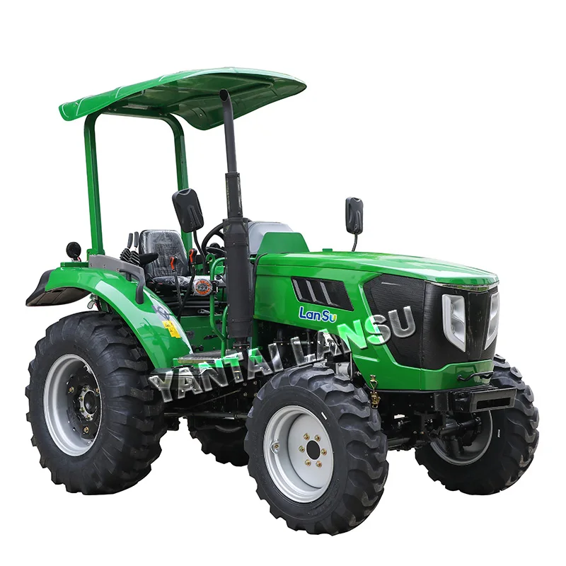 small agricultural 55hp 4wd mini 4*4 farm tractor trucks price
