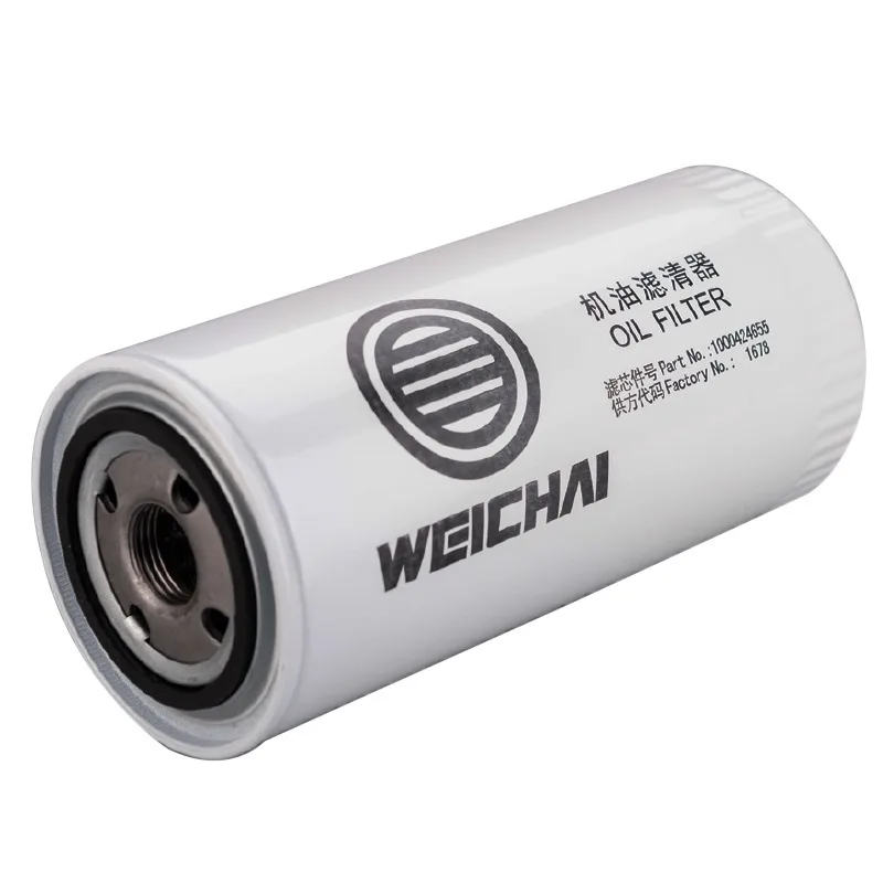 Weichai diesel engine parts fuel  61000070005 oil filter