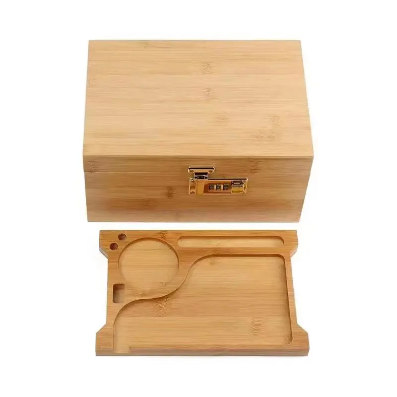 Custom Smoking Accessories Kit Herb Stash Box with Grinder Cigar