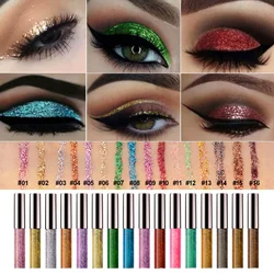 New Arrivals Glitter Metallic Eye Liner Long Lasting Waterproof Shimmer Eyeshadow Glitter Liquid Eyeliner