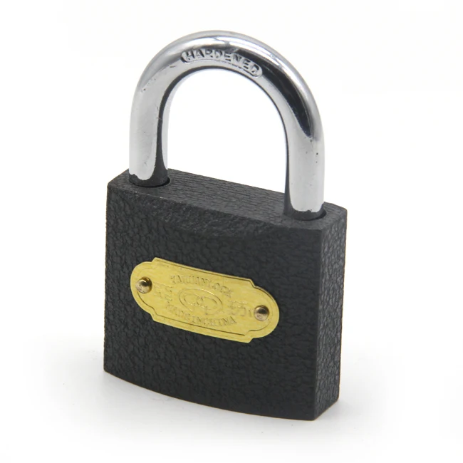 Shackle Safety Grey Iron Lock Padlock