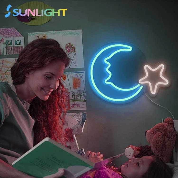 New Arrivals Leuchtschrift Sunlight Neon Led Sign Neon Sign Led Custom Christmas Lights for bedroom