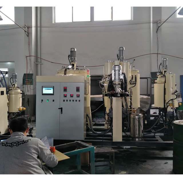 Polyurethane elastomer coatings machine