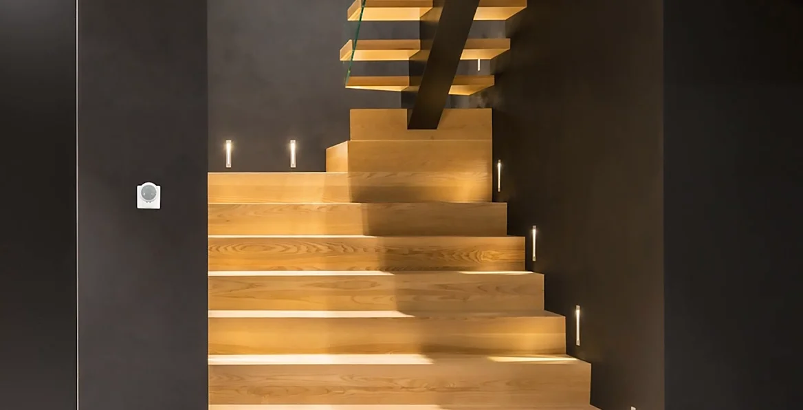 PDLUX PD-PIR2023 Hot Sale Energy-saving High Sensitivity Automatic Day Motion Sensor Night Light 220V LED Plastic Modern White