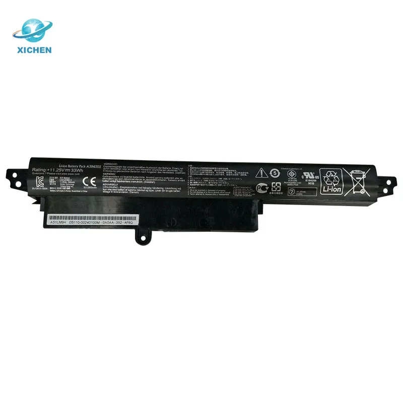 100% Оригинальный аккумулятор A31N1302 с 3 ячейками для Asus VivoBook X200CA FX200CA X200MA/Лучшая батарея ноутбука 11 25 в