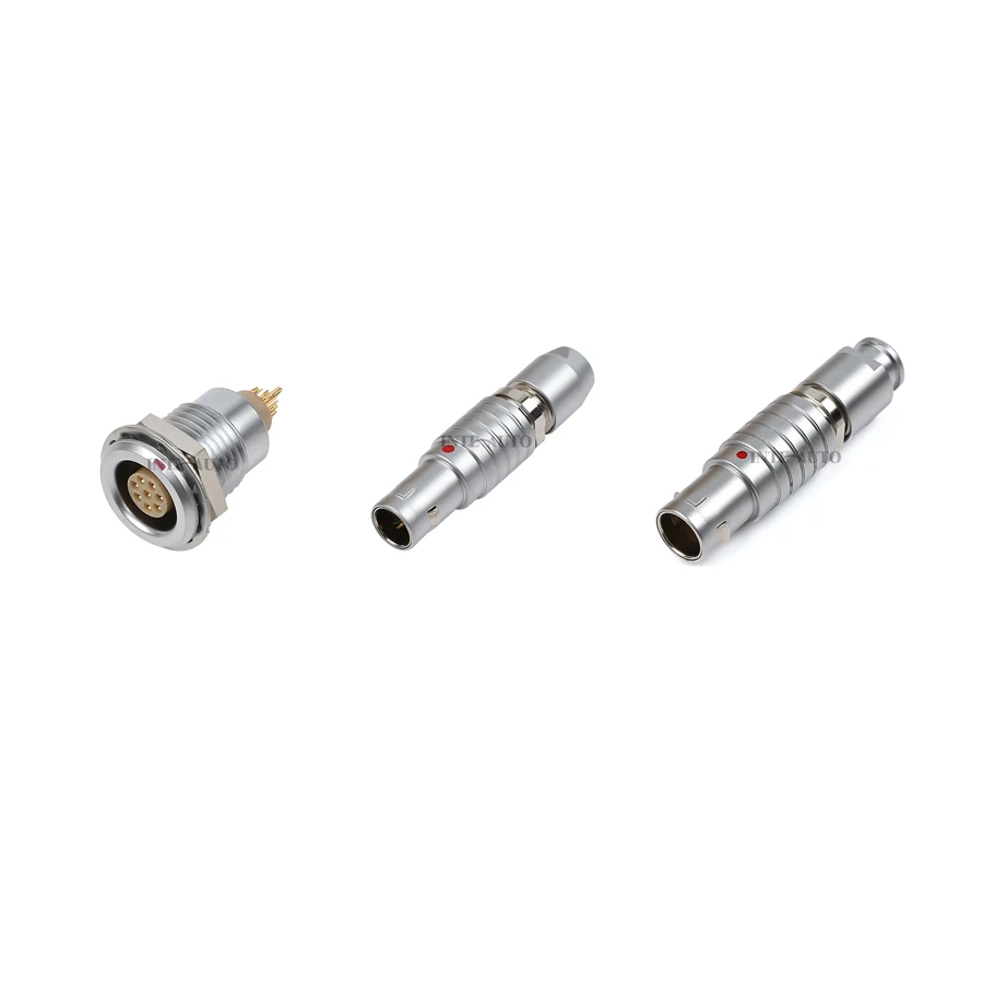 High-Quality 00B 0B 1B 2B 3B Compatible FGG EGG Connector Reliable Electrical pull-push metal low voltage high density connector