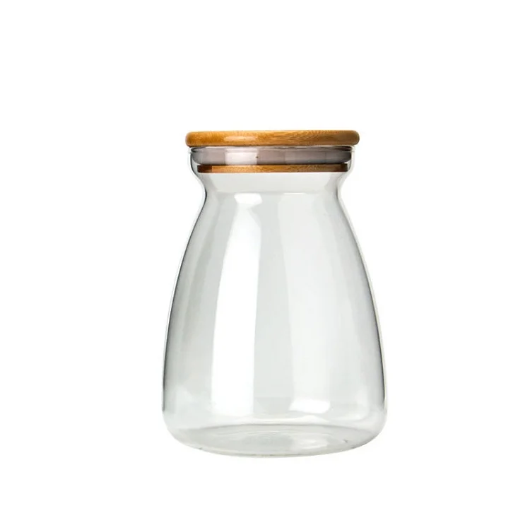 700ml 1100ml 1600ml fruit coffee tea set honey big pot food storage bottle jar glass jar container