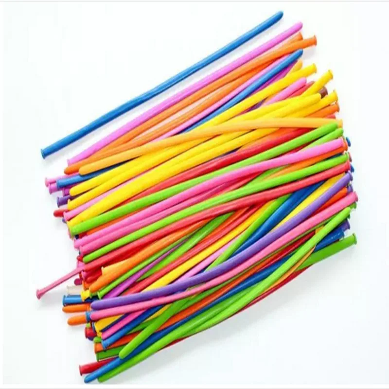 100 шт./лот латексные Длинные Воздушные шары, спиральные шары, волшебный Воздушный баллон для моделирования, украшение на день рождения, свадьбу, вечеринку