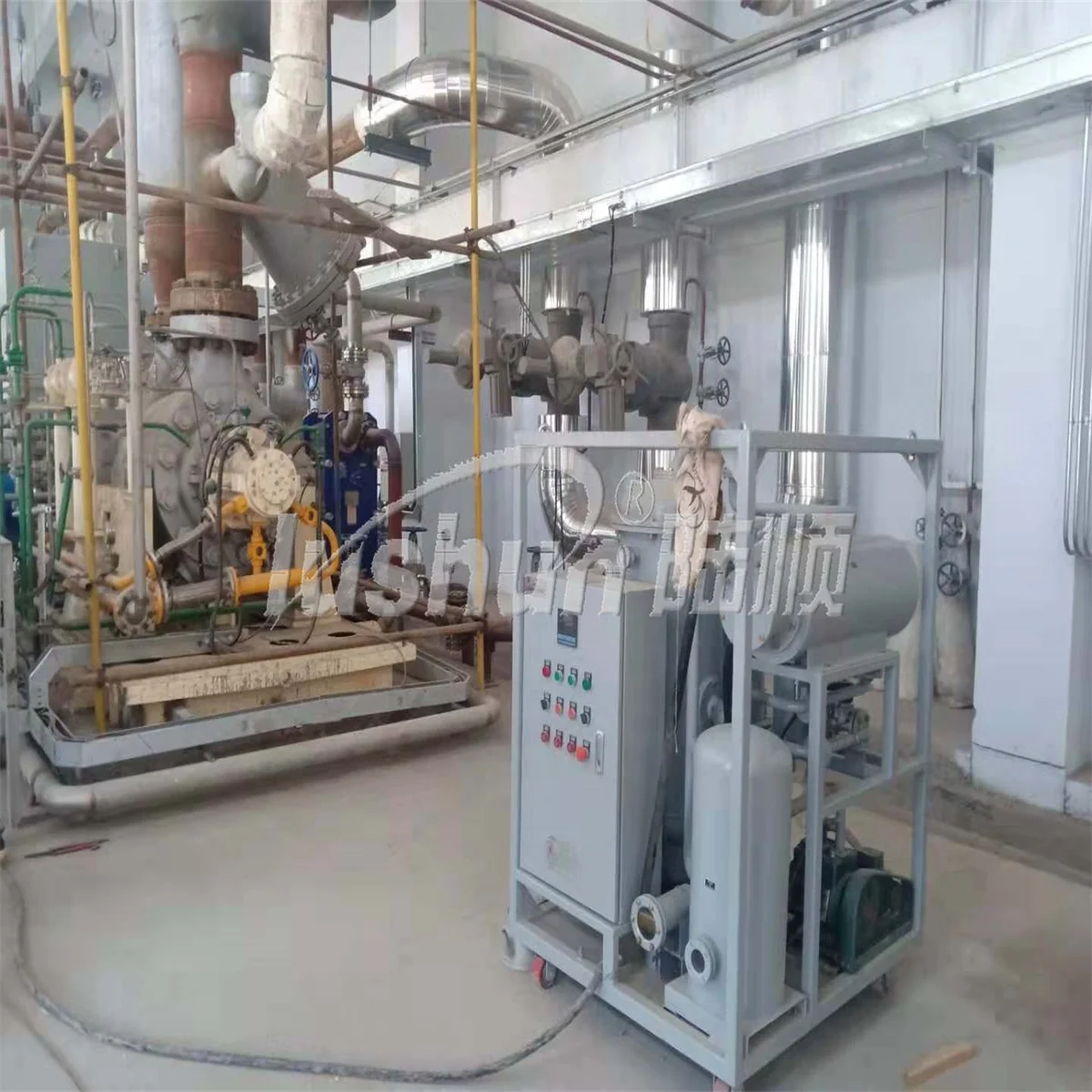 New 380V Vacuum Centrifugal Turbine Oil Purifier for Manufacturing Plant Construction Gear Pump Core Components Turbine Oil