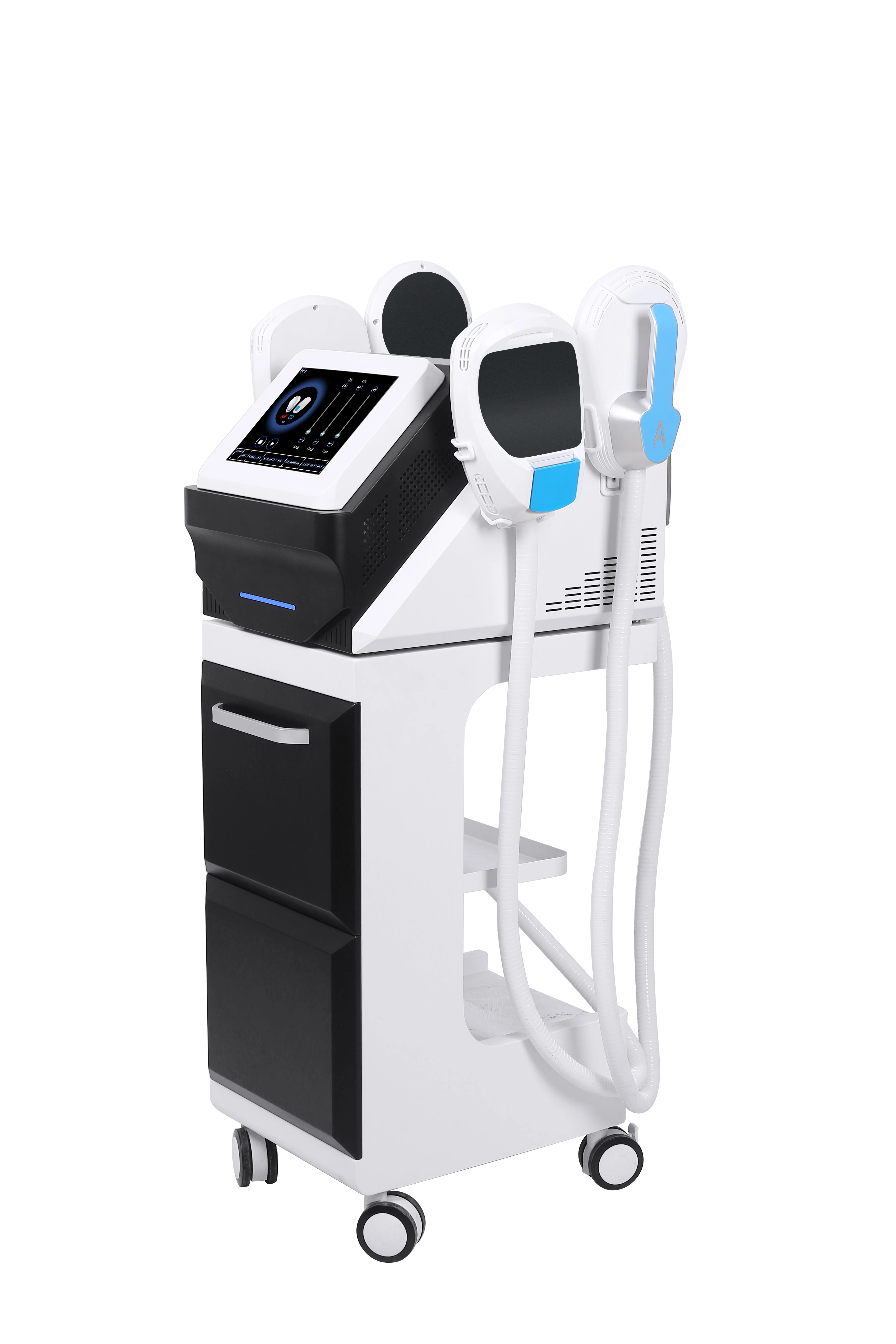 CE Passed EMS RF Sculpt Tesla Beauty Salon Use 2/4 Handles Equipment