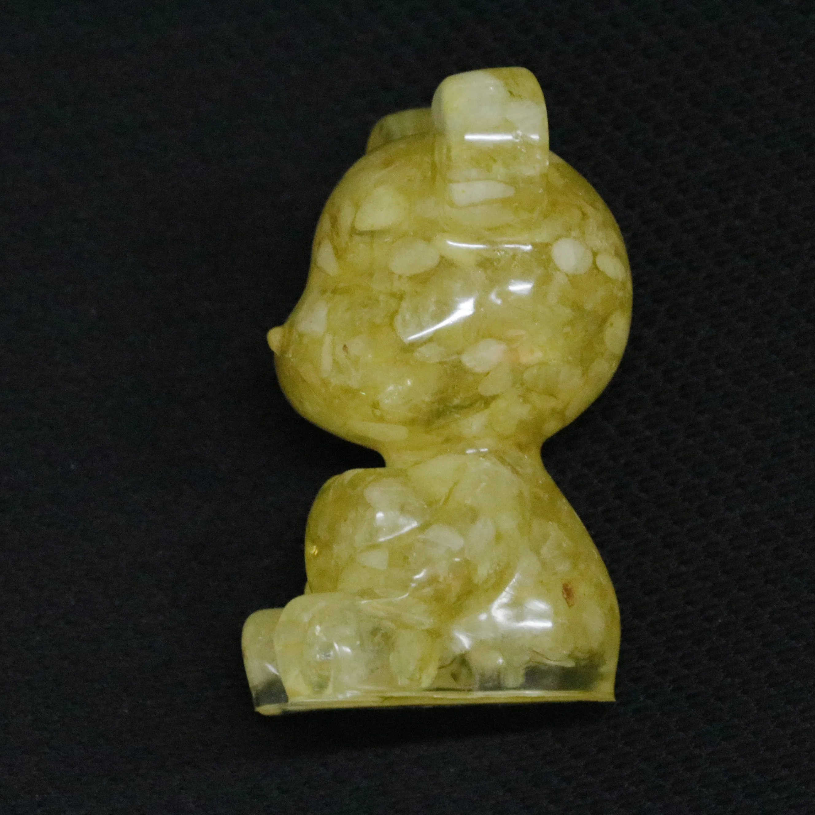 Wholesale Hand Made  Resin Crystal Macadam Resin Bear Resin Craft For Gift For home Decoration