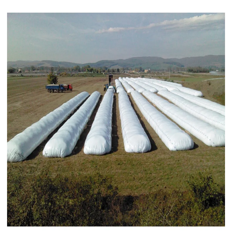 Wholesale 230mic 250mic Low Price 5-layer High Quality PE Silo Bags for Grain/silage Storage with Long Perfomance Life