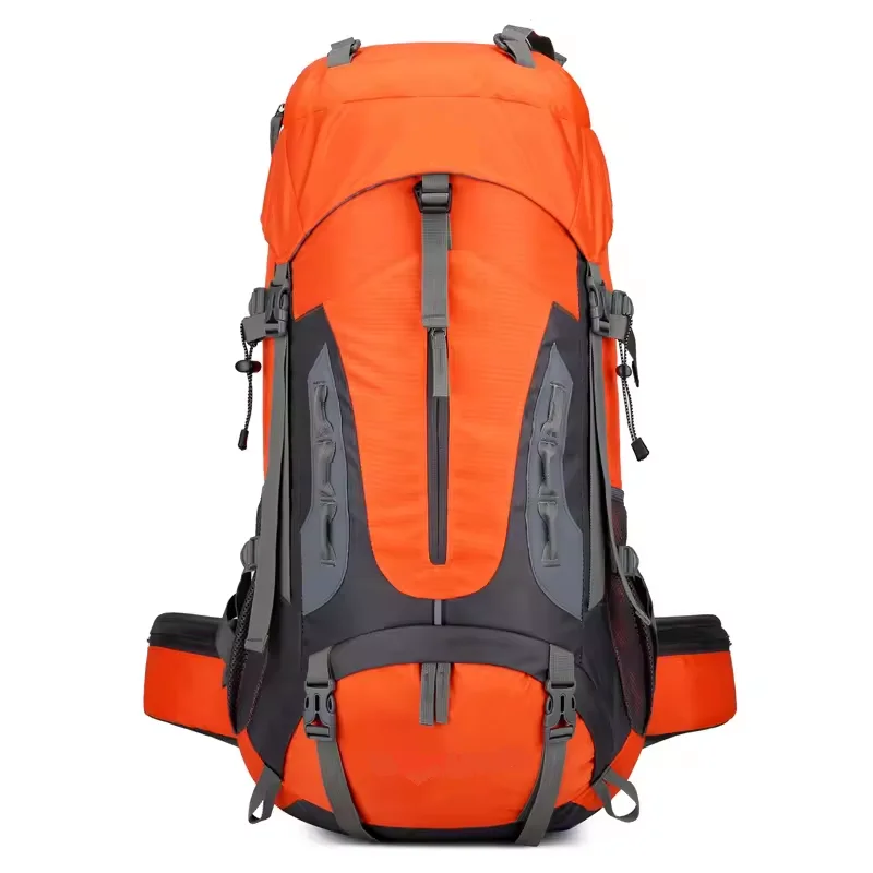 NPOT Trendy hiking backpack for men and women with a large 70 liter capacity for outdoor hiking and trekking